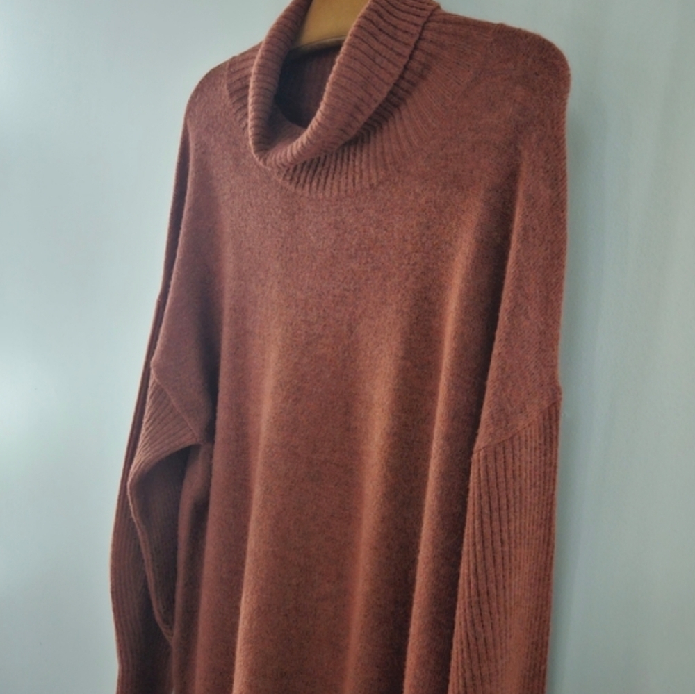 RW&CO. Long-SleevedTurtleneck Knit Sweater Dress - Picture 4 of 7